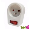 Prise coupe veille avec interrupteur conomie d'lectricit 3680W max