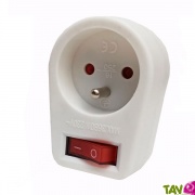 Prise coupe veille avec interrupteur conomie d'lectricit 3680W max
