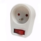 Prise coupe veille avec interrupteur �conomie d'�lectricit� 3680W max