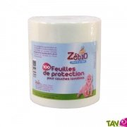 Feuilles de protection absorbante en cellulose pour couches lavables