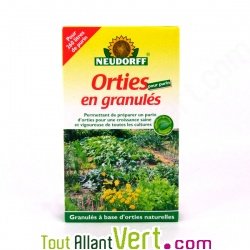 Pr�paration d\'orties en granul�s pour purin d\'ortie agr�e bio, 260 litres