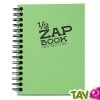 Bloc spirale uni recycl� vert A6 Demi ZapBook