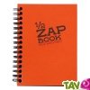 Bloc spirale uni recycl� orange A6 Demi ZapBook