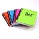 Bloc spirale uni recycl� A5 bleu Demi ZapBook