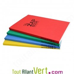Bloc uni recycl� A5 vert Demi Zap Book