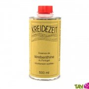 Essence de trbenthine pour dilution ou nettoyage, 500ml