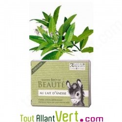 Savon au lait d\'anesse Bio � l\'huile essentielle de Verveine 100g Nature et Progr�s