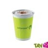 Gobelet en carton cellulose jetable  usage unique bio, pour boissons froides et chaudes
