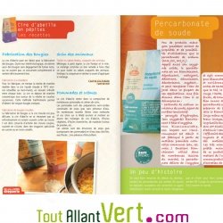 Cahier de recettes pour le m�nage et la lessive 100% ecolo