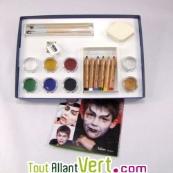 Kit de maquillage bio pour enfants (3-12 ans) d�guisement bio