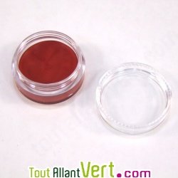 Pot de maquillage enfant bio, cr�me rouge 6ml