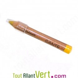 Crayon jaune  maquillage pour enfants bio et naturel