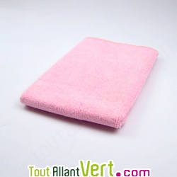 Microfibre multi-usages rose, le chiffon colo 38x38