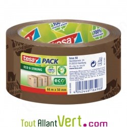 Ruban adh�sif d\'emballage recycl� et �cologique