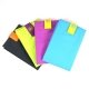 Housse pour sandwich ou gouter, reutilisable et lavable, bleu