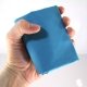 Housse pour sandwich ou gouter, reutilisable et lavable, bleu