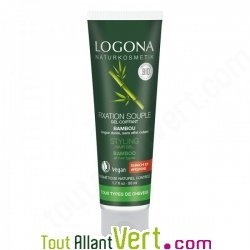Gel coiffant bio bambou ressort et brillance, tous types de cheveux, 50ml