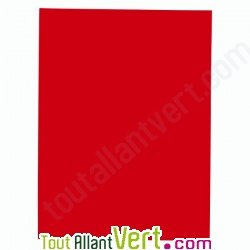 Chemises recycl�es semi-rigides rouges Nature Future 32x24cm pour A4