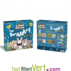 Boite de 20 jeux classiques Lapins Cr�tins, the bwaaahte, 4 ans +
