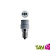 Adaptateur douille en c�ramique � vis E14 pour halog�ne G9