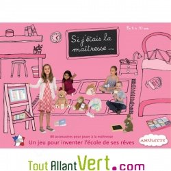 Grand coffret Si j\'�tais la ma�tresse, pour inventer l\'�cole de ses r�ves, 6-10 ans