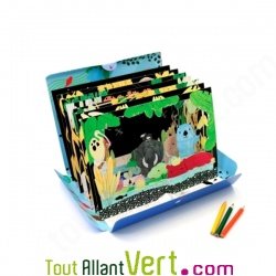 Coloriage originale 3D Color sur papier certifi�