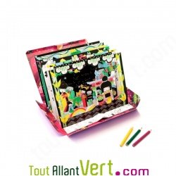 Coloriage originale 3D Color sur papier certifi�