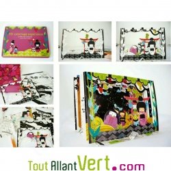 Coloriage originale 3D Color sur papier certifi�