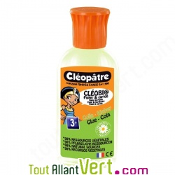 B�ton de colle v�g�tale Cl�obio, maternelles, papier et carton 60g