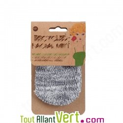 Petit Gant exfoliant facial, visage, coloris Gris