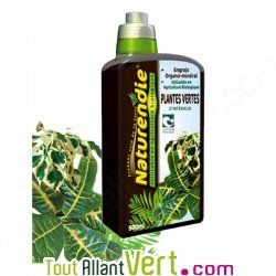 Engrais bio pour plantes vertes d\'int�rieur Naturendie 500ml