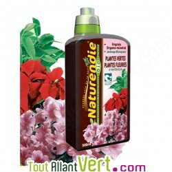 Engrais bio pour plantes fleuries d\'int�rieur Naturendie 500ml