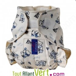 Couches lavables coton bio 1  2ans, Jour et Nuit