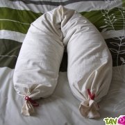 Coussin allaitement et relaxation, coton et balle d'peautre bio