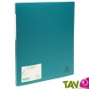 Classeur 4 anneaux polypro recycl� turquoise, Forever, dos 2 cm
