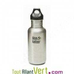 Gourde inox Klean Kanteen 50cl sans Bisph�nol A ni rev�tement bouchon anneau