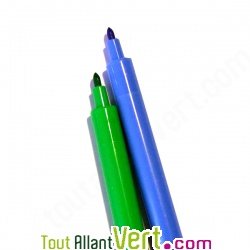 Feutres fins �cologiques � l\'eau et lavables boite de 12