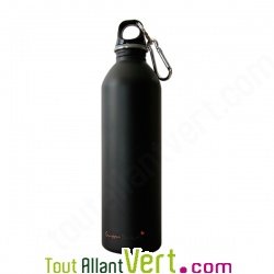 Gourde inox Noir Mat 0.6 litre Green Dutch
