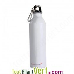 Gourde inox blanche 0.6 litre Green Dutch