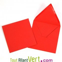 Enveloppes recycl�es 15x15 cm, lot de 50