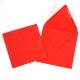 Enveloppes recycl�es 15x15 cm, lot de 50