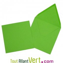 Enveloppes recycl�es 15x15 cm, lot de 50