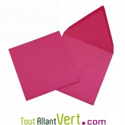 Enveloppes recycl�es 15x15 cm, lot de 50
