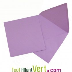 Enveloppes recycl�es 15x15 cm, lot de 50