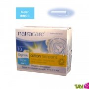 Tampons Mini coton bio super sans applicateur x 10