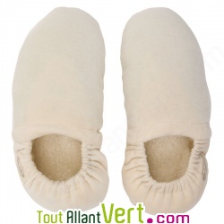Chaussons bouillotte en graine de lin de Mille Oreillers, 36-40