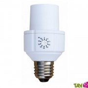 Minuteur d'clairage pour ampoule E27 conomie d'lectricit