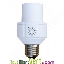 Minuteur d\'�clairage pour ampoule E27 �conomie d\'�lectricit�
