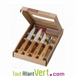 Coffret de 4 couteaux Les essentiels du cuisinier, Opinel