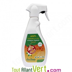 Traitement anti-punaise de lit naturel, forte infestation, spray 500ml